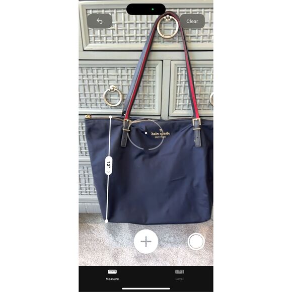 Kate Spade Watson Lane Varsity Stripe Maya tote, $328 - Picture 10 of 10